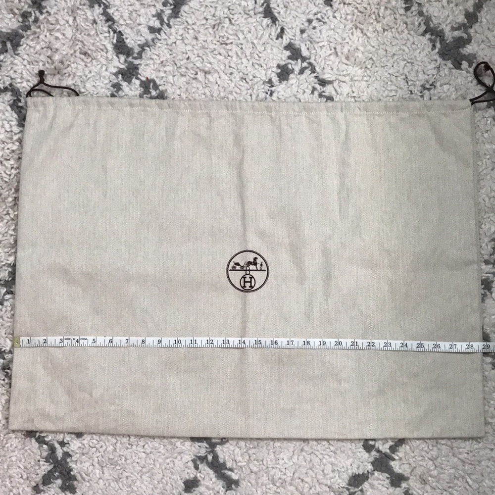 Herms Extra Large Drawstring Dustbag - image 4